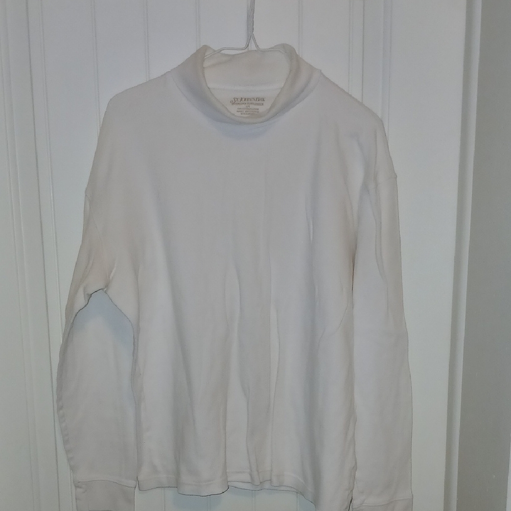 St. John's Bay Cream Turtleneck Sweater